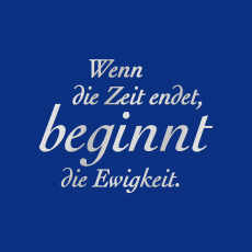 BEGINN-A Spruch silber