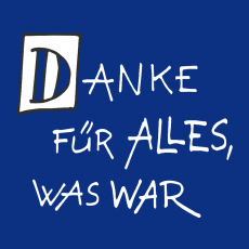 DANKE Dekor weiss