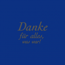 DANKE-A Spruch anthrazit