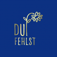 DU FEHLST Dekor gold