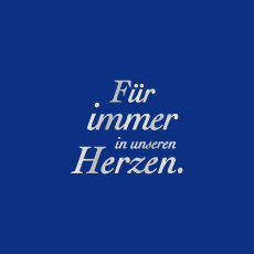 IN UNSEREN HERZEN-A Spruch silber