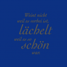 LÄCHELN-A Spruch anthrazit