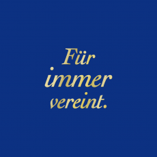 VEREINT-A Spruch gold