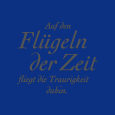 ZEIT-A Spruch anthrazit