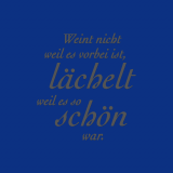 LÄCHELN-A Spruch anthrazit